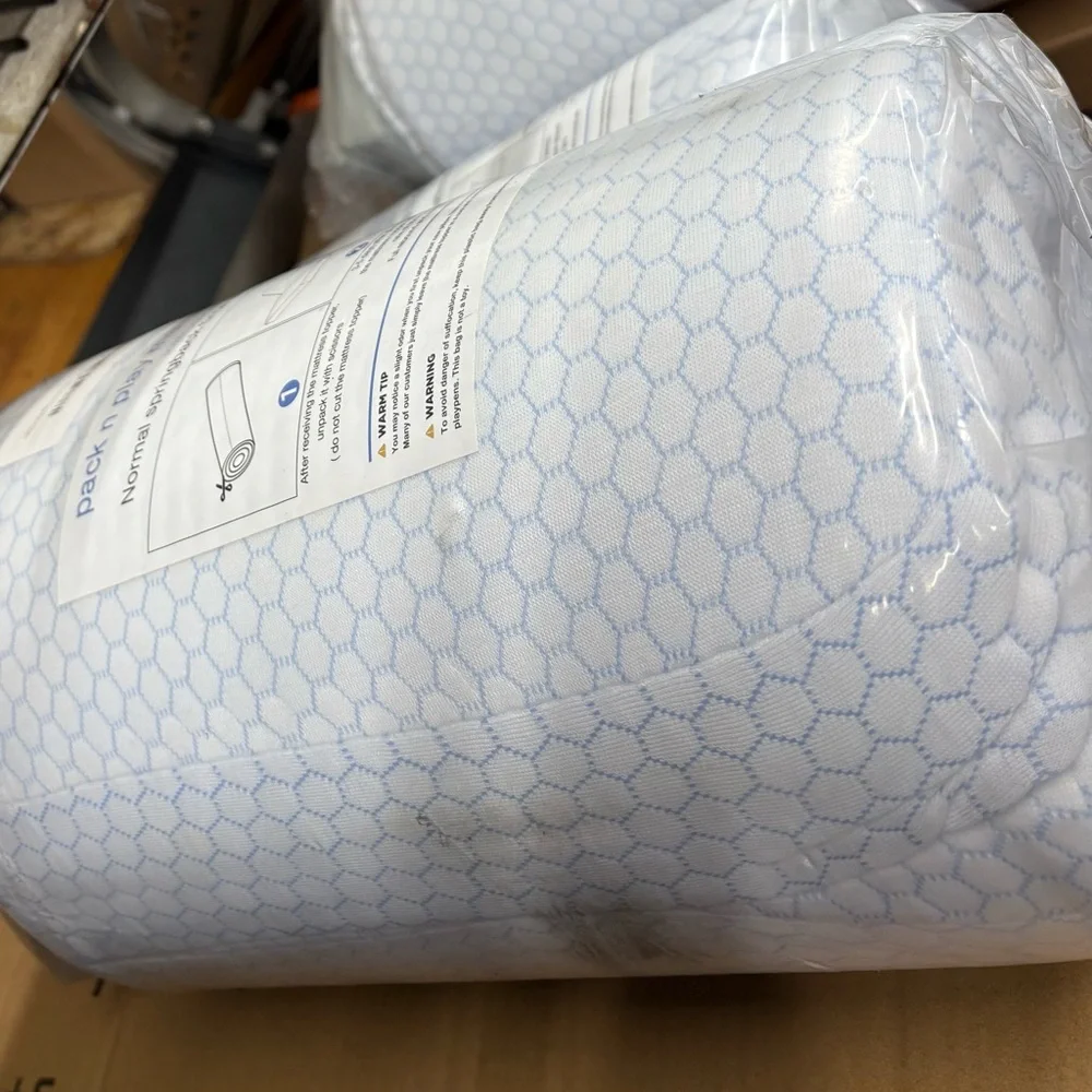 Amazon White Quilted Mattress Cover